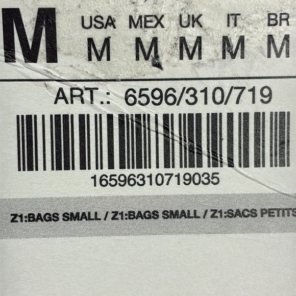 NWT. Zara Ecru Oval Macrame Bag with Flower. - Picture 8 of 8